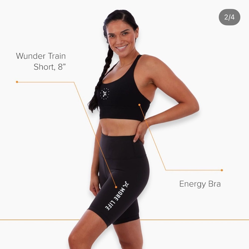 Lululemon x Orangetheory Wunder Train Shorts 8”